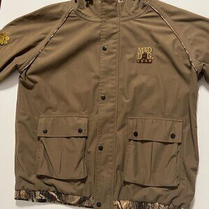 Mad Dog Gear Jacket Coat Full Zip Outdoor Hunting Jacket Coat Men's size Large